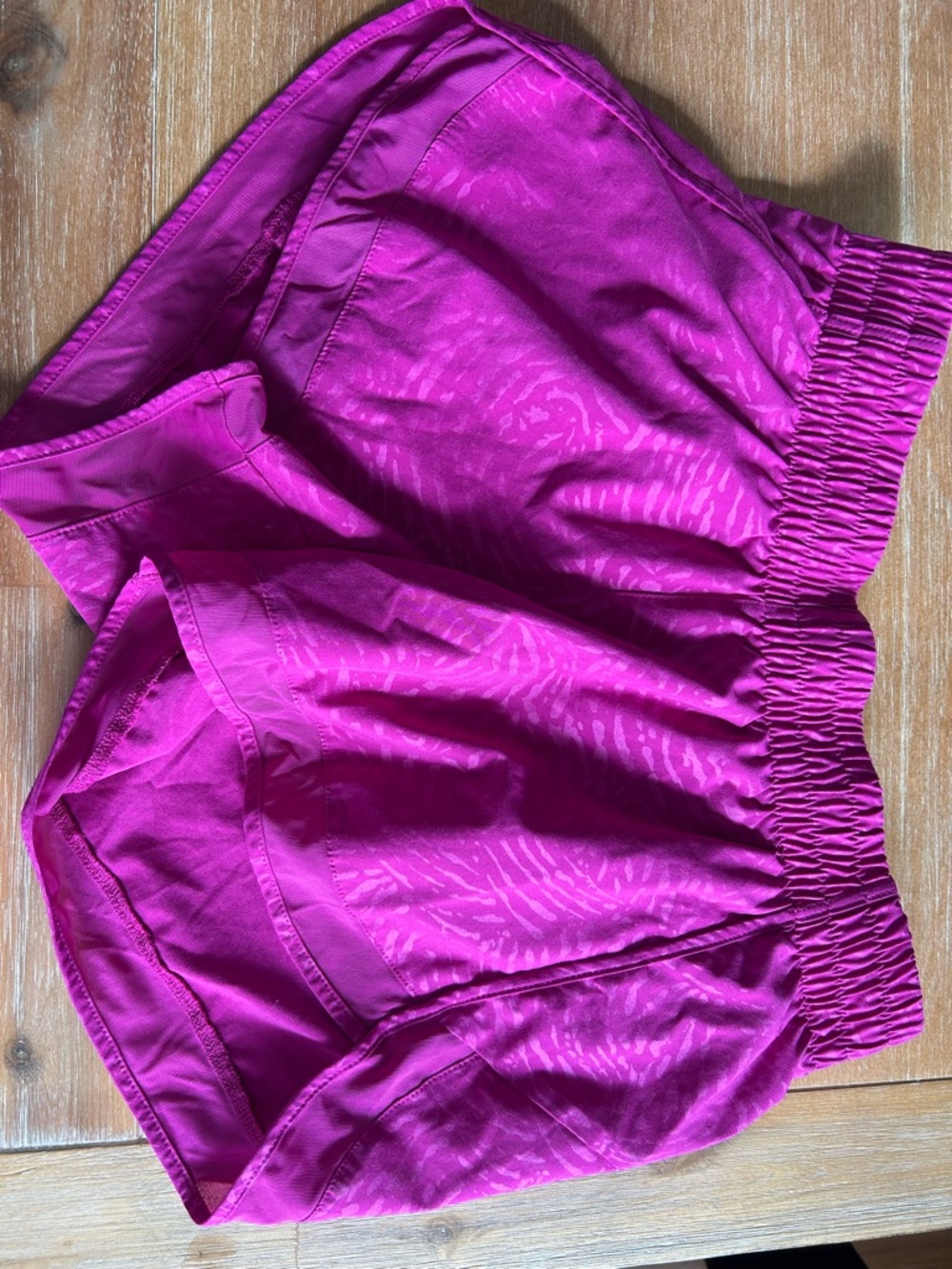 Athleta Women’s Magenta Athletic Shorts with Elastic Waistband